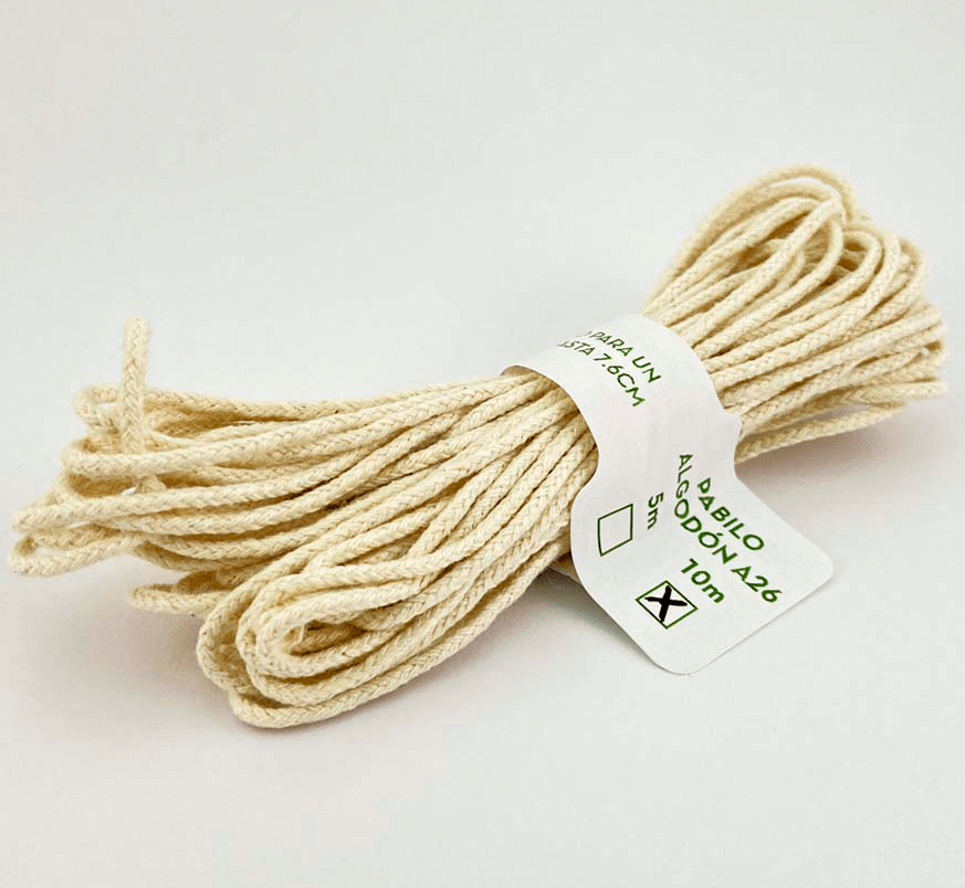 Pabilo Algodón A26