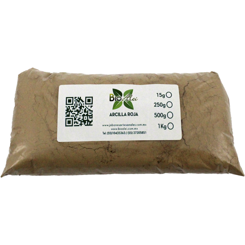 Arcilla Roja 250g – 1Kg