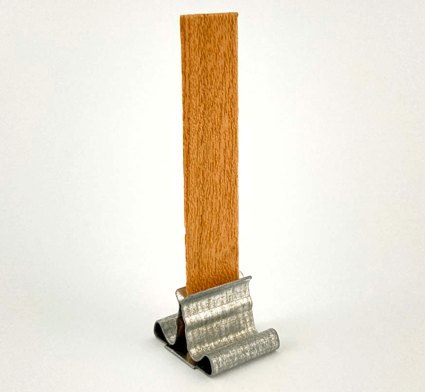 Pabilo de Madera 1cm*5cm con Portapabilo Pequeño