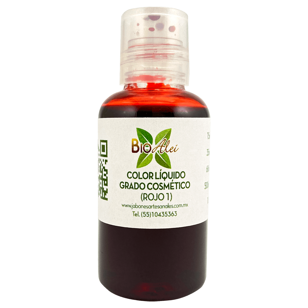 Color Líquido Grado Cosmético Rojo 1