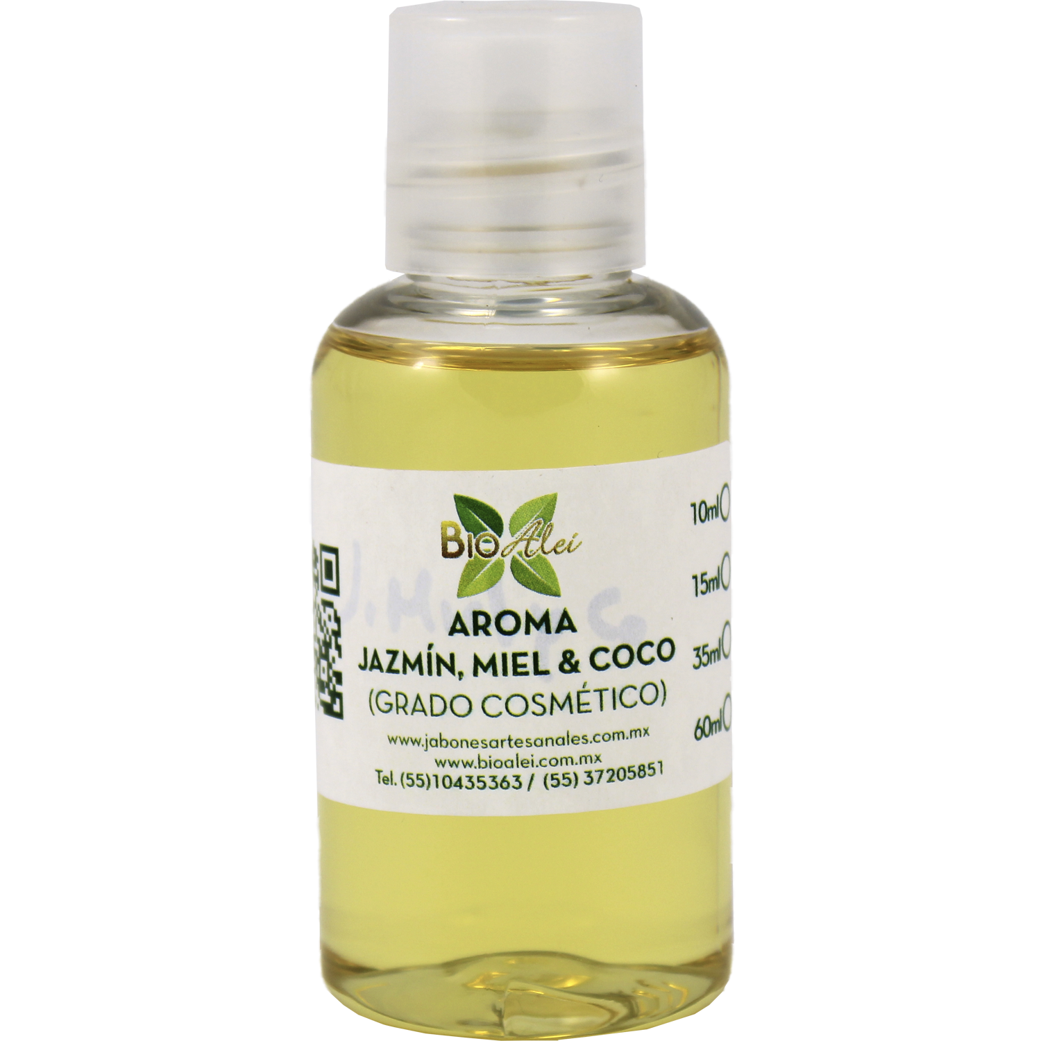 Aroma Grado Cosmético de Jazmín, Miel & Coco