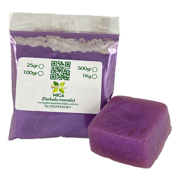 Mica Perlado Morado