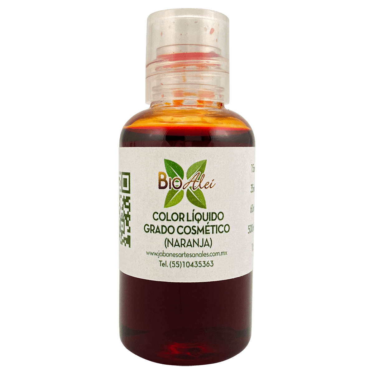 Color Líquido Grado Cosmético Naranja
