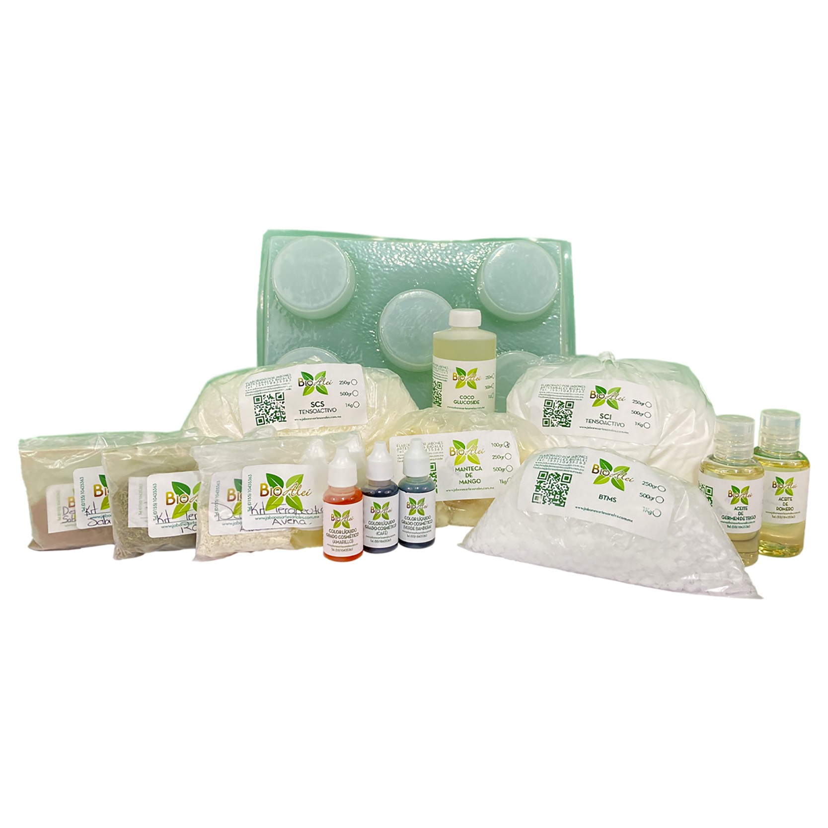 Paquete Para Elaborar Shampoo & Acondicionador Solido