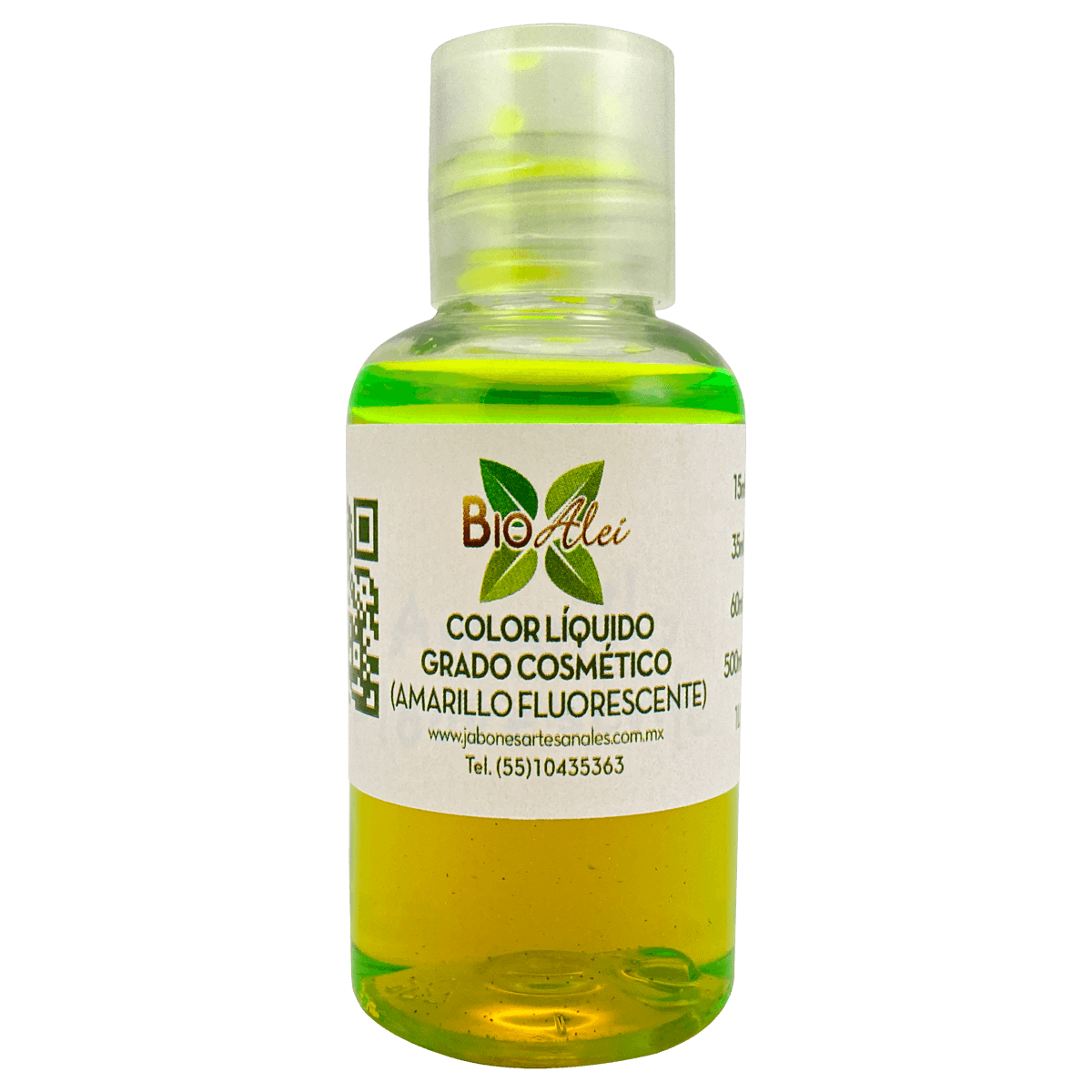 Color Líquido Grado Cosmético Amarillo Fluorescente