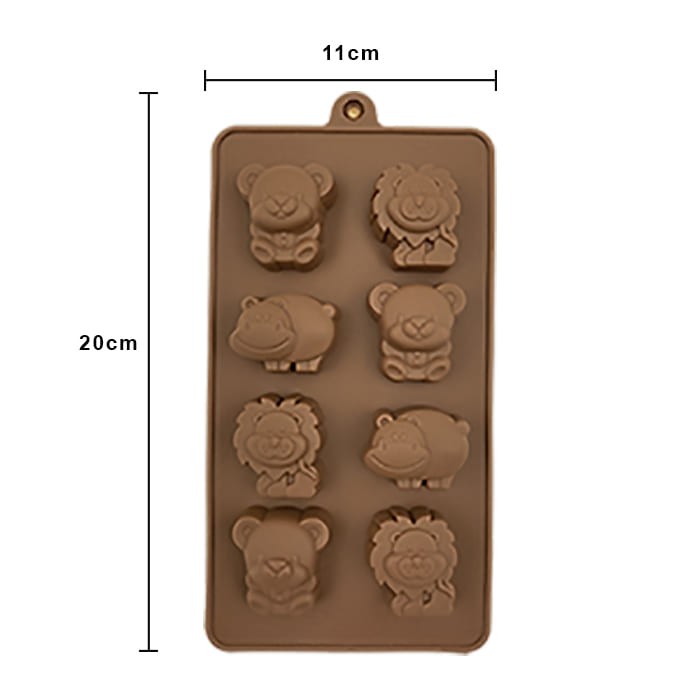 Molde de Silicón Jungla