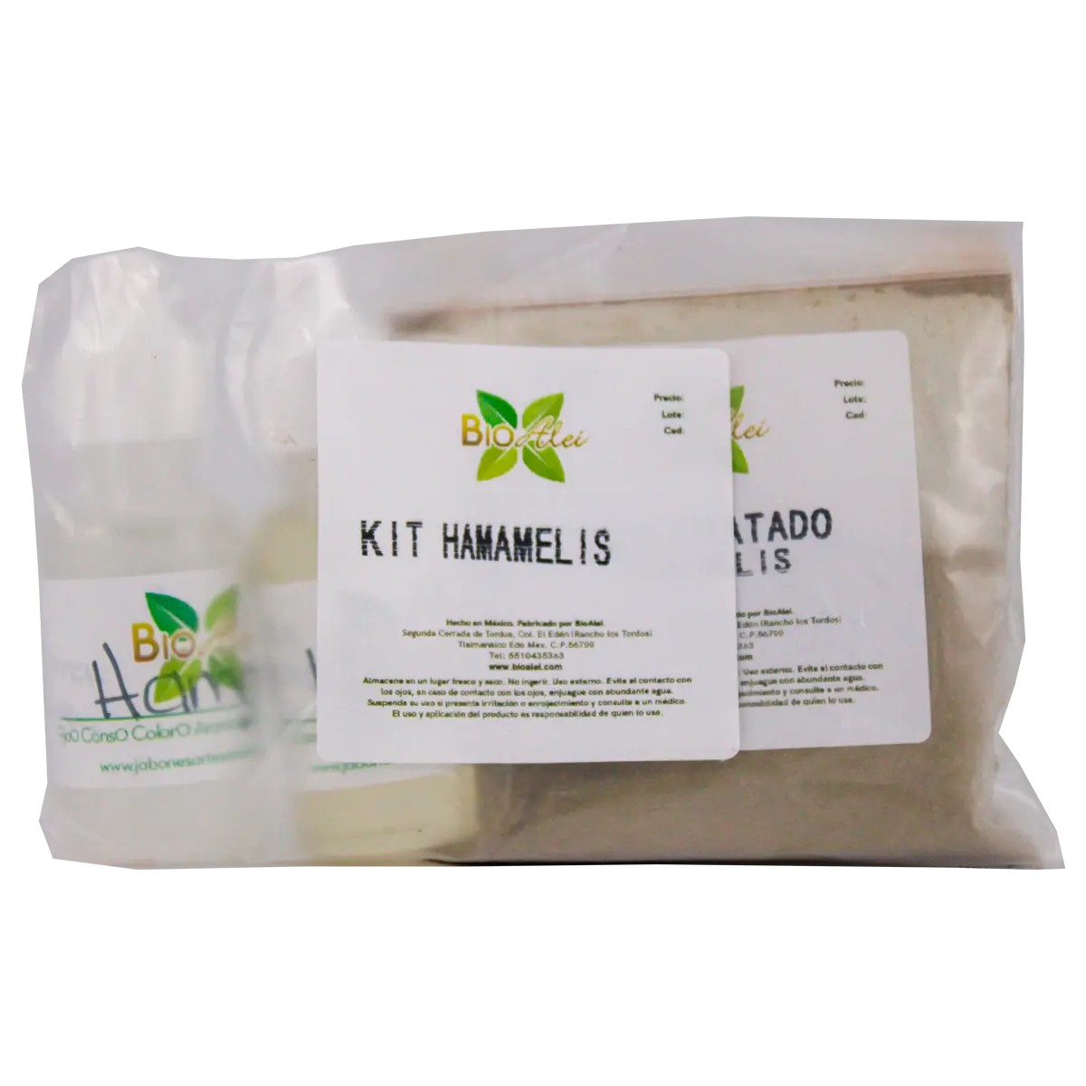 Kit 14 (Extracto, Aroma, Exfoliante de Hamamelis)