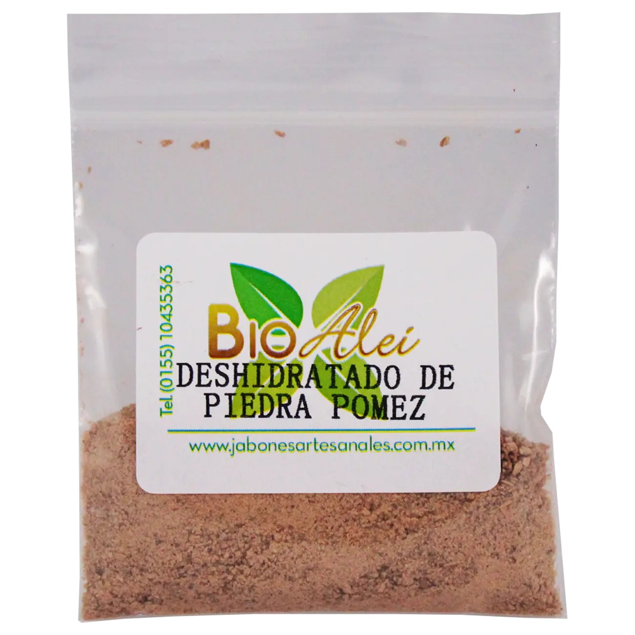 Deshidratado de Piedra Pómez