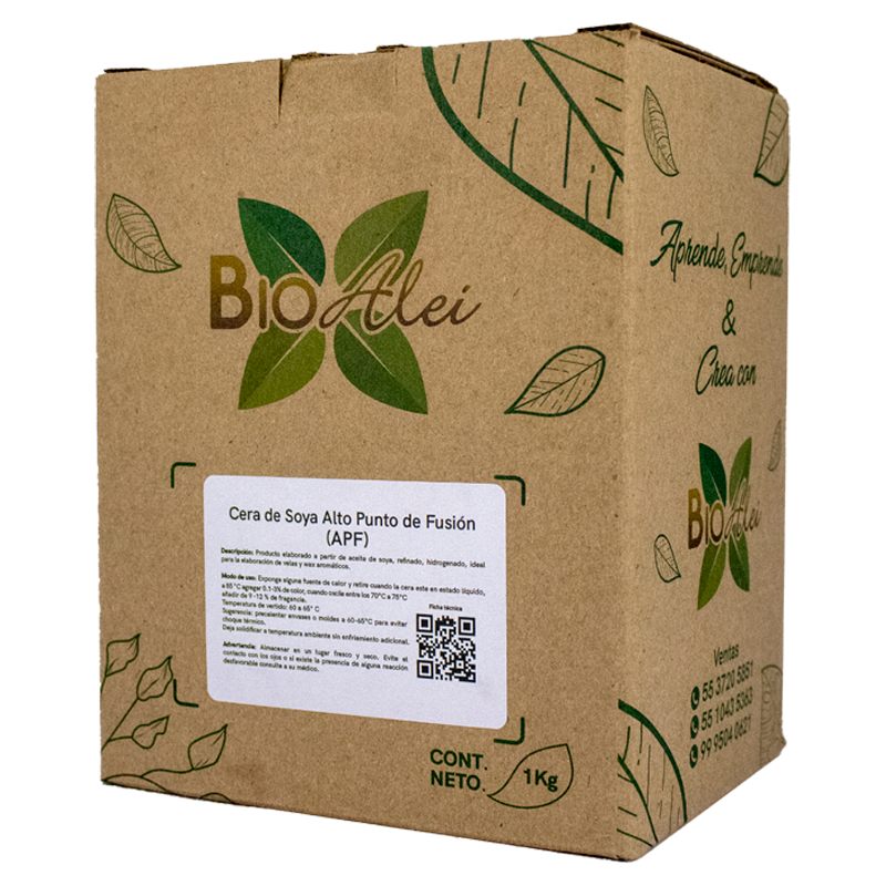 Cera de Soya Alto Punto de Fusión (APF) 1Kg