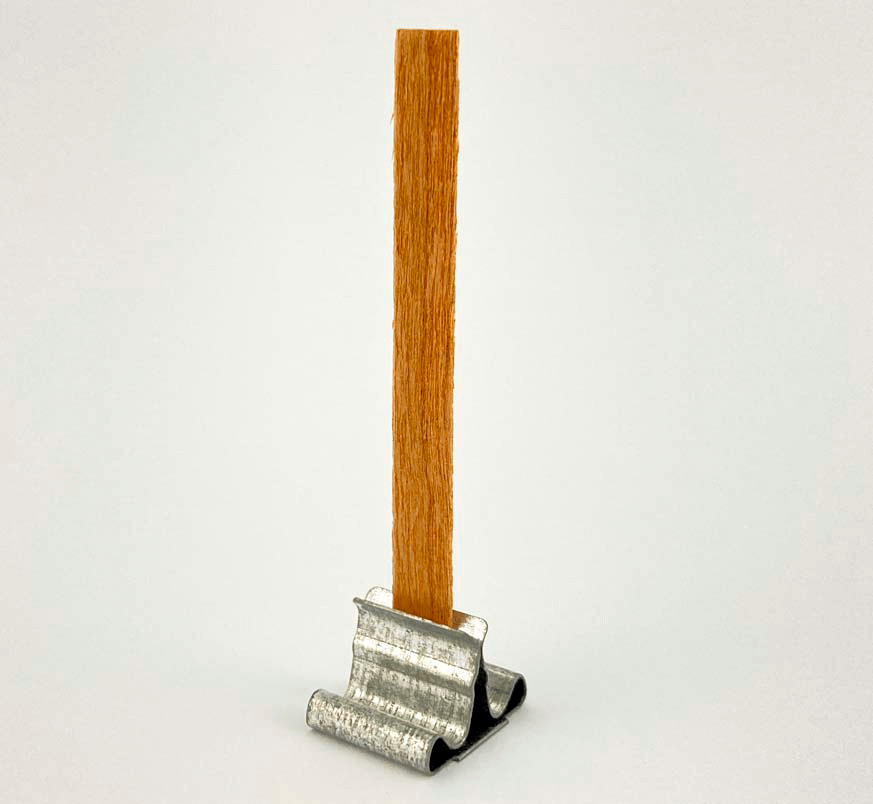 Pabilo de Madera 6mm*6cm con Portababilo Pequeño