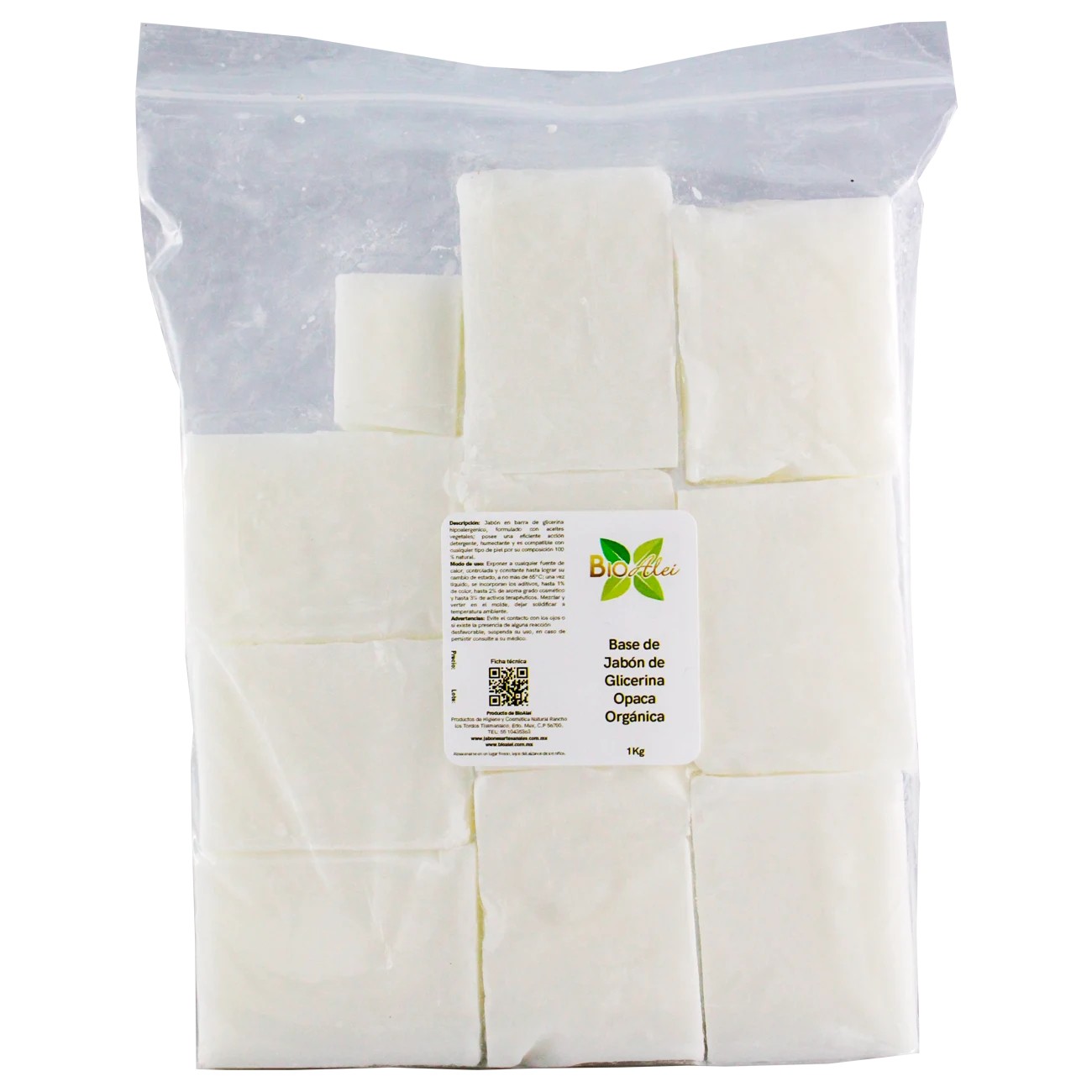 Base de Jabón de Glicerina Opaca